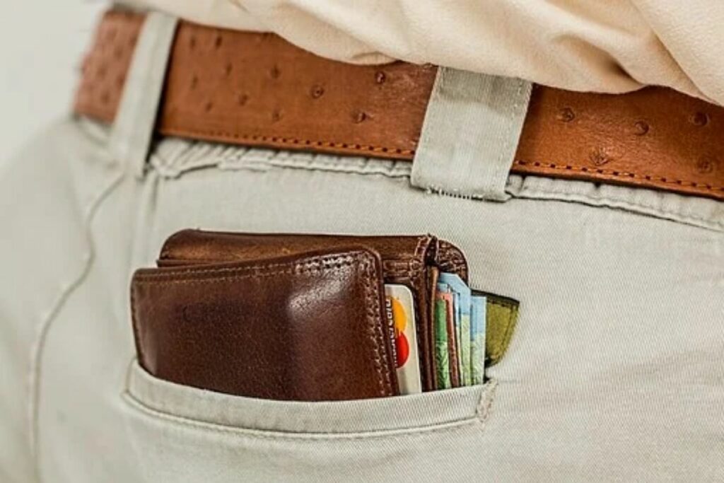 cartera de hombre en bolsa de pantalón -T1 Páginas